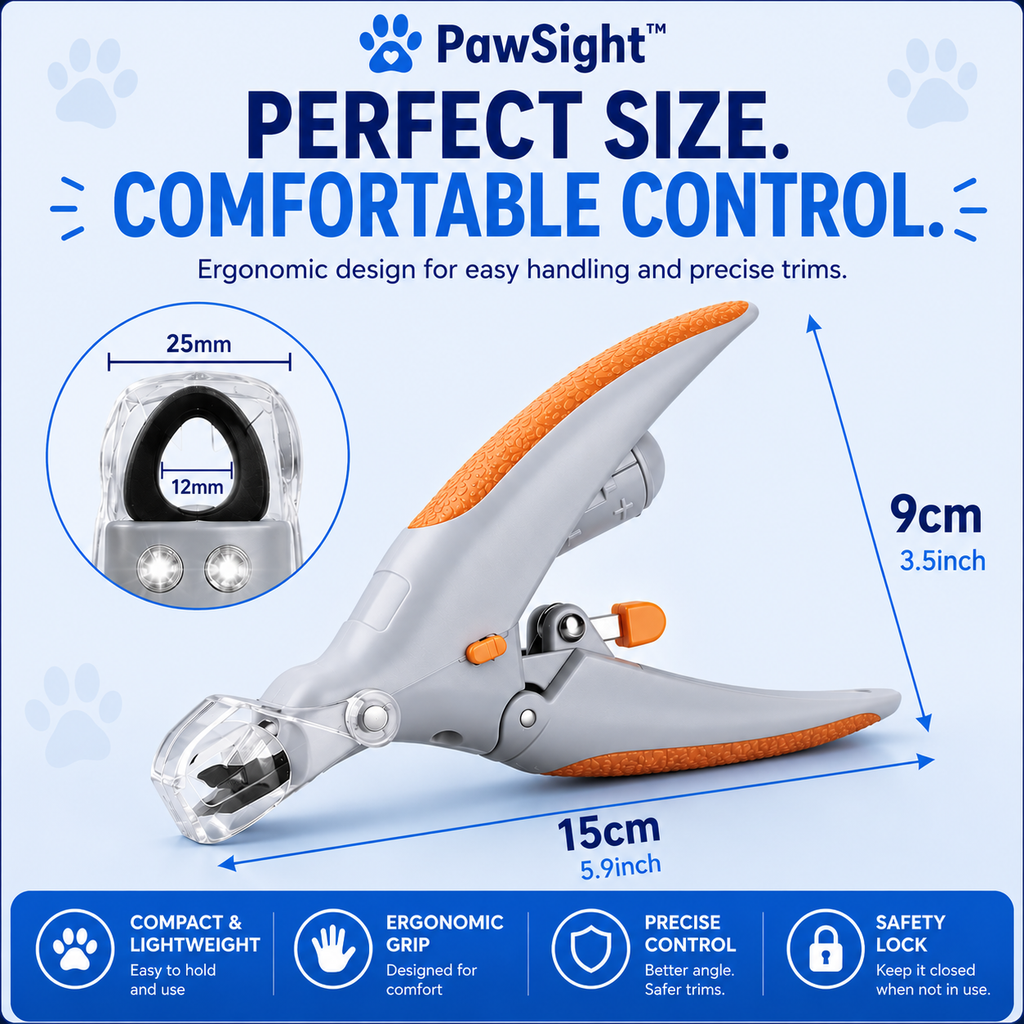 PawSight™ Led Nail Clippers